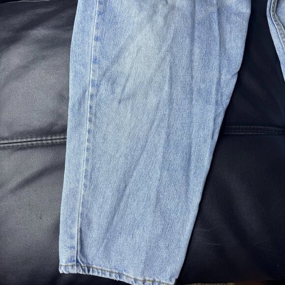 Levis 560 Men's Tapered Leg Jeans Blue Denim Comfort Baggy Light Wash W38 L32 - Picture 10 of 15